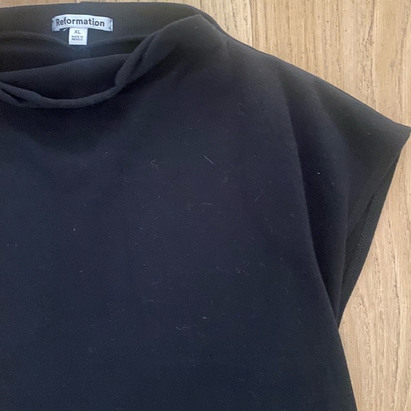 REFORMATION Lindy Knit Top Size XL - Picture 5 of 8